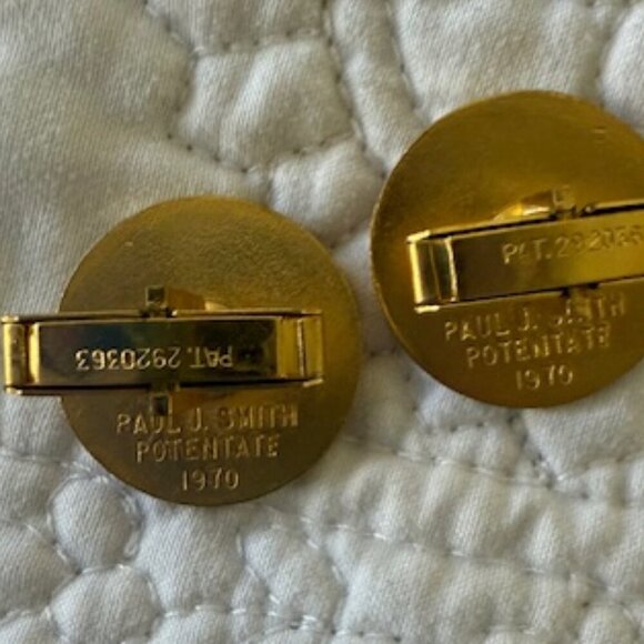 paul smith potentate 1970  cufflinks - Picture 3 of 3